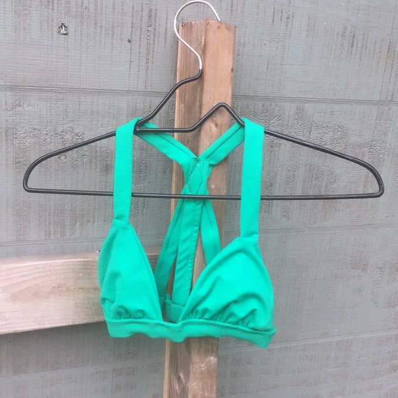 Other - Flattering Teal Razor Back Bikini Top Other - Flattering Teal Razor Back Bikini Top
